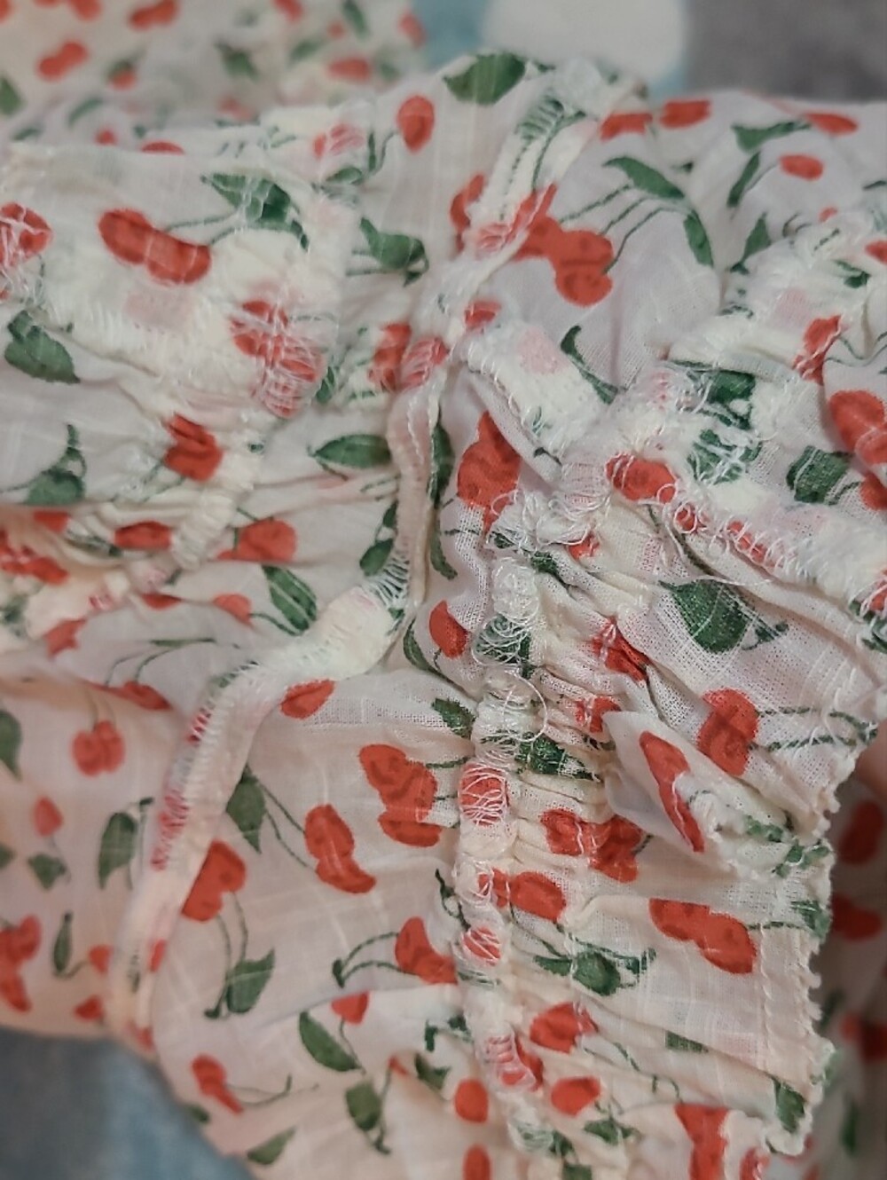 Anthropologie Red Lace Bralette - Picture 15 of 16